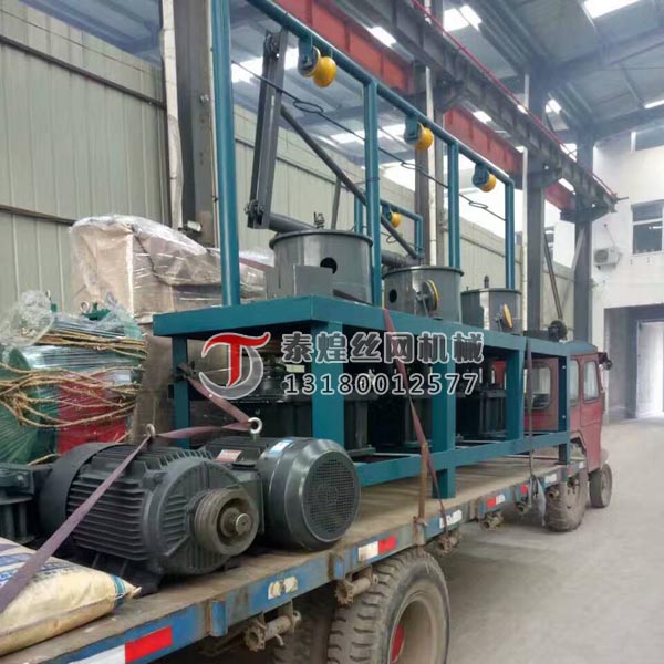 連罐滑輪拔絲機裝車發(fā)貨 連罐滑輪拔絲機裝車發(fā)貨